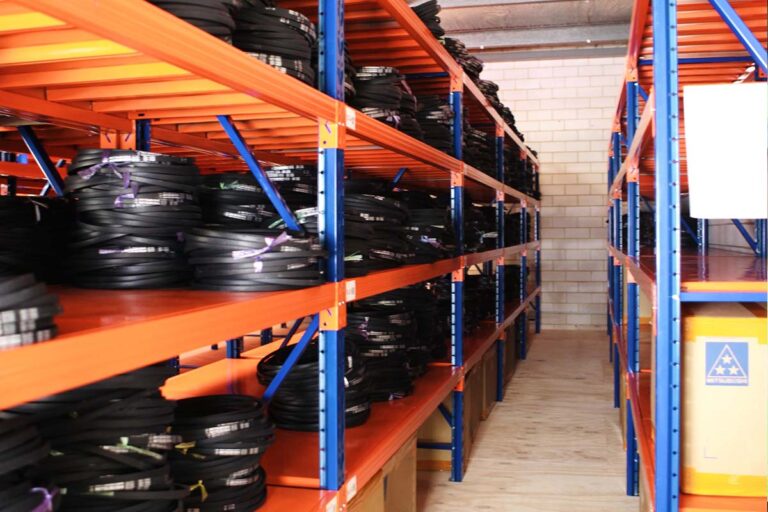 Warehouse Belt Inventory View, Extensive Stock of Industrial V-Belts, Timing Belts and Conveyor Belts in Australia