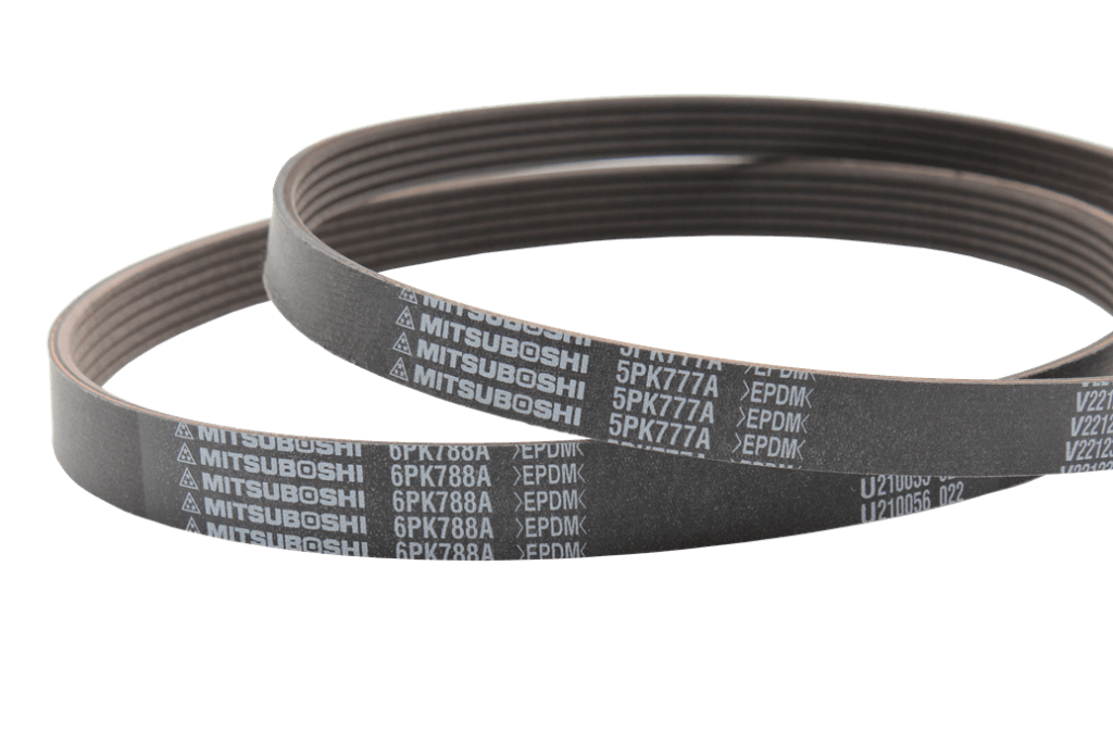 Automotive PK Multi Rib Belts for vehicle engine systems supplied by GM Belting Australia