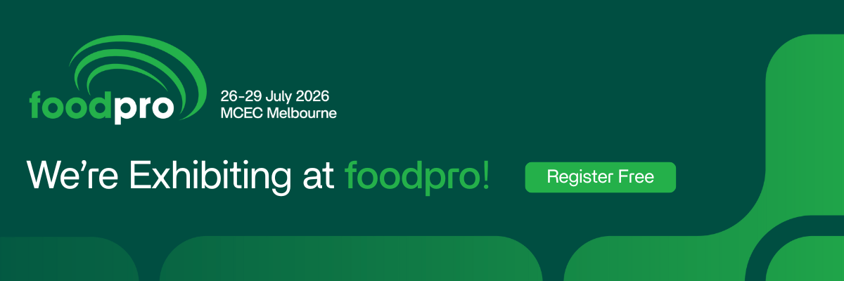 foodpro 2026 official exhibition poster for Australia’s food processing and manufacturing industry