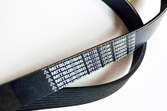 EPDM high‑temp industrial belt side view. High‑performance drive belt supplier in Australia.