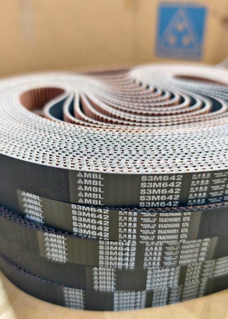 GM AU Belting Mitsuboshi precision timing belt for harsh mining conditions