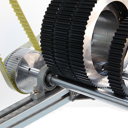 Precision timing belt pulley for MXL, XL, L, H, HTD 3M, 2GT and STD 2M belt profiles.